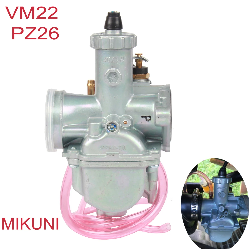 High Performance Mikuni VM22 Carburetor PZ26 26mm Carb For 125 140 150 160cc Dirt Pit Bike ATVs motorcycle accessorie parts