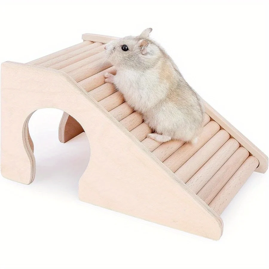 Hamster House, Small Pet Climbing Ladder For Hamsters Gerbils Mice Or Similar-Sized Pets