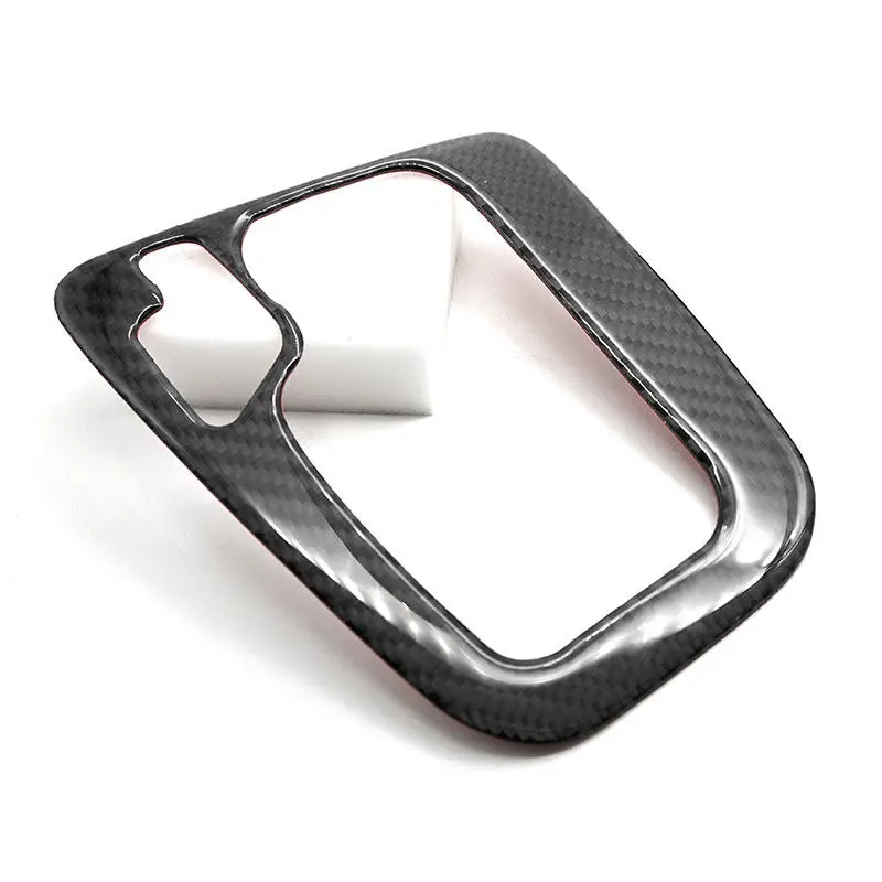 Carbon Fiber Sicker For BMW 3 Series E46 1998 1999 2000 2001 2002 2003 2004 2005 LHD Car Central Gear Shift Panel Cover Trim