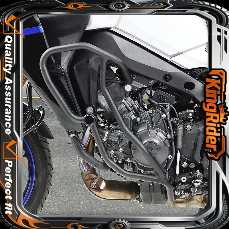 For Yamaha Tracer 9 GT 2021 2022 2023 24 Motorcycle Engine Guard Highway Crash Bar Frame Protection Bumper Accessories Tracer 9