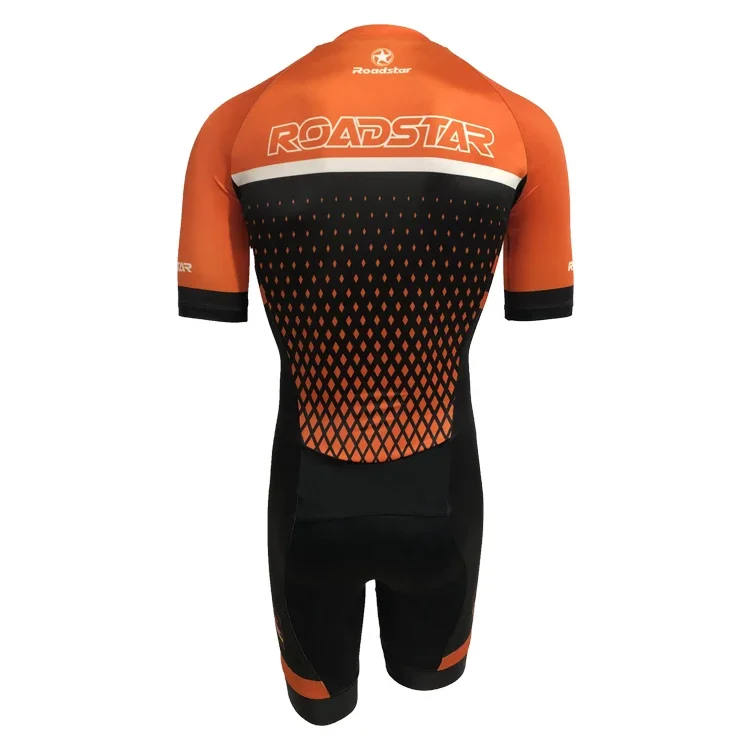 Roadstar-terno respirável personalizado para homens, sublimado Inline, velocidade patinação terno de corrida