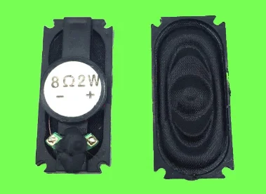 2PCS  All frequency built-in speakers small edge horn 3CM*7CM 30cm*70CM 3 w eight ohms  8 r