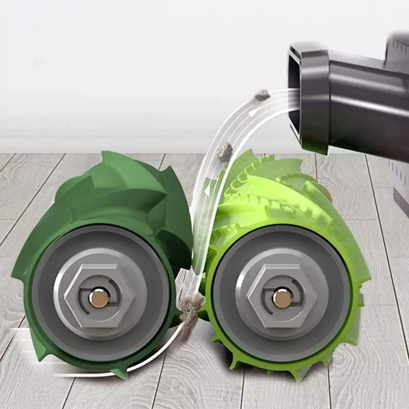 Piezas de Repuesto compatibles con iRobot Roomba E I J Series E5 E6 i7 i6 i1 i2 i3 i3 + i4 i8 Filtro de cepillo lateral de goma, bolsas de polvo