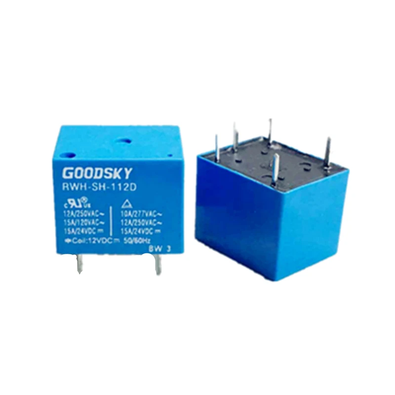 Реле RWH-SH-112D 15A 5PIN 12VDC