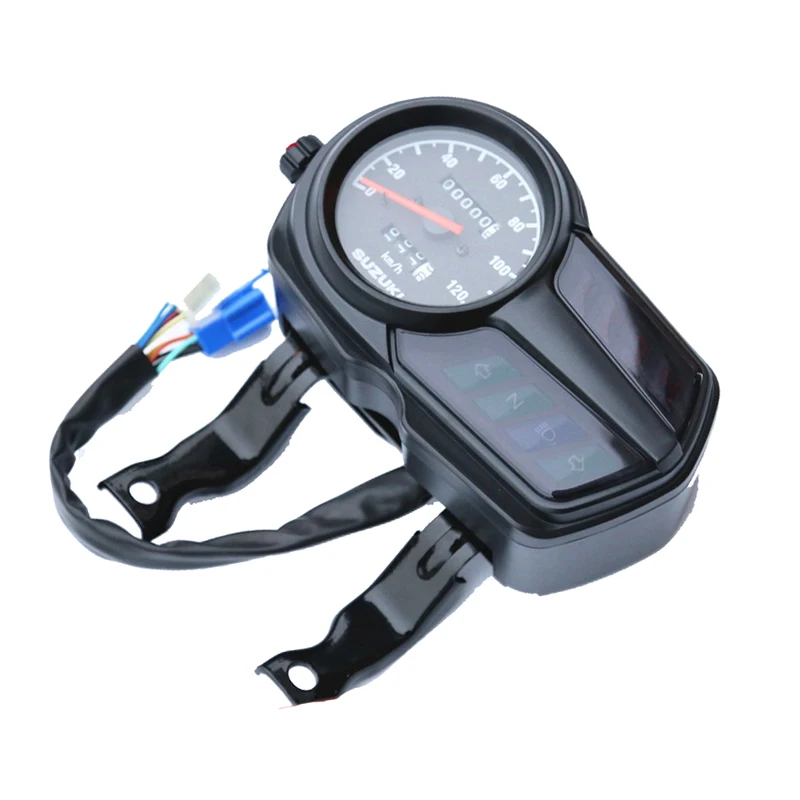 

Motorcycle Speedometer for Qingqi Suzuki Haojue GD110 QS110 Tachometer RPM/Min Speed Meter Clock Instrument K/M Gauge