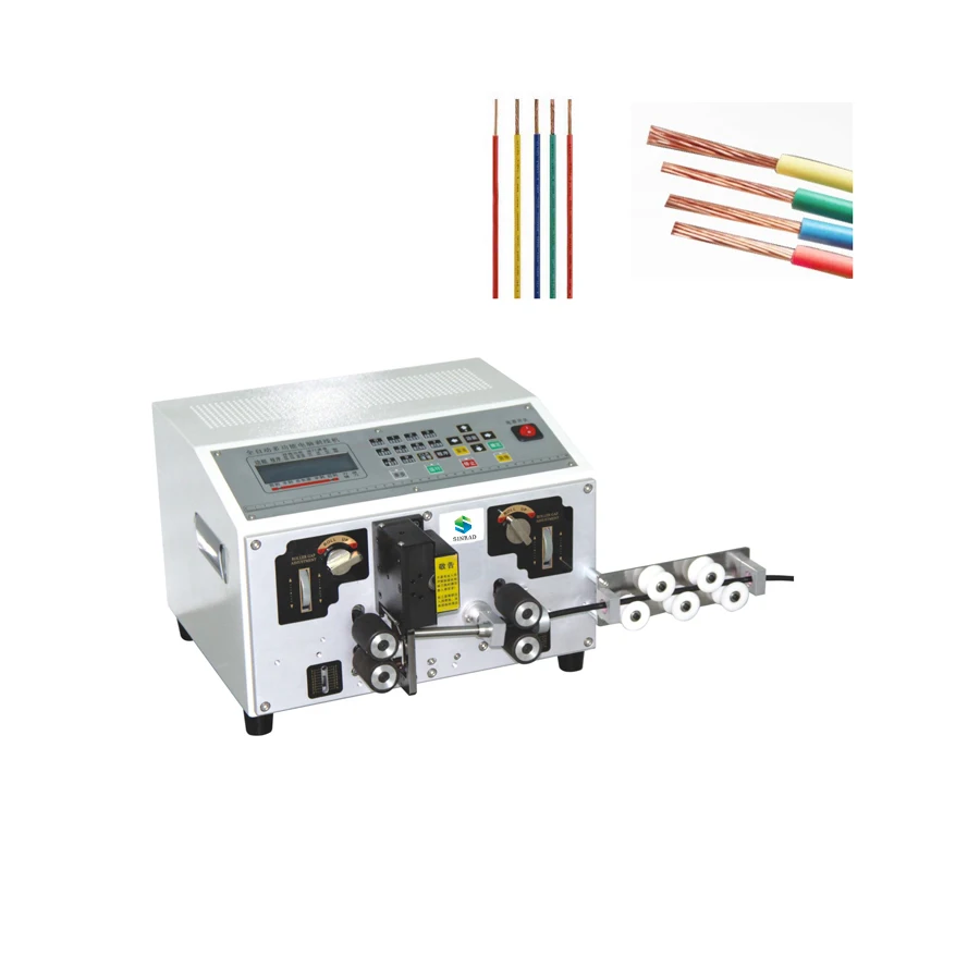 Automatic wire cutting and stripping equipment copper cable wire harness cutting and striping twisting machine