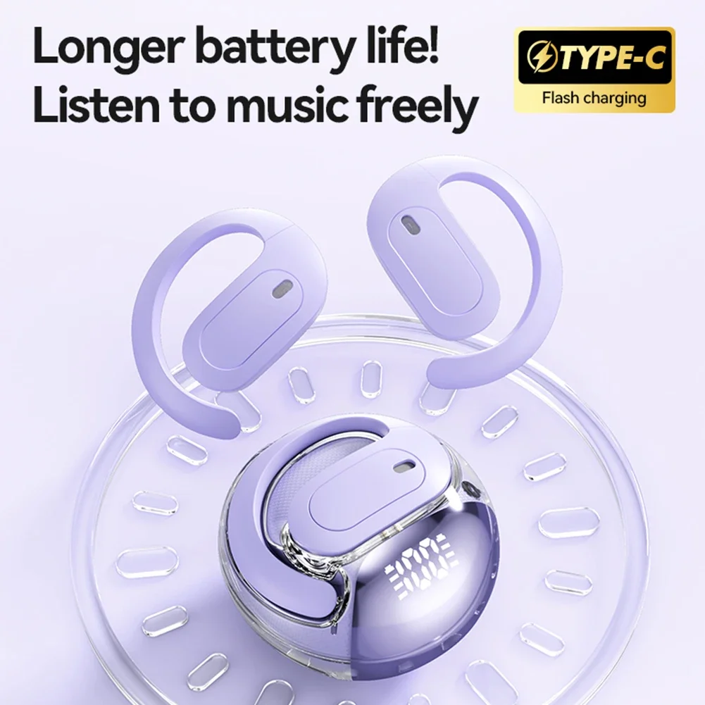 جديد M112 AI ترجمة سماعة لاسلكية تعمل بالبلوتوث 5.4 سماعة أذن رياضية ثلاثية الأبعاد ستيريو HIFI سماعات أذن مقاوم للماء المدمج في هيئة التصنيع العسكري سماعة