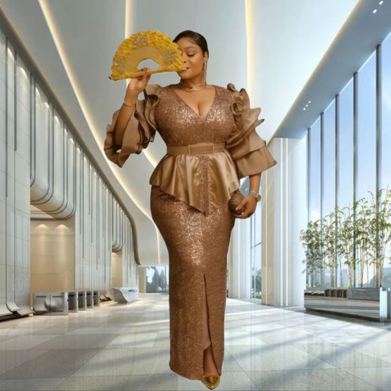 

Африканские платья для женщин, мусульманская мода, абайи, бубу, Дашики, Анкара, наряды, вечернее платье, Дубай, кафтан, абайя, халат, марокаин