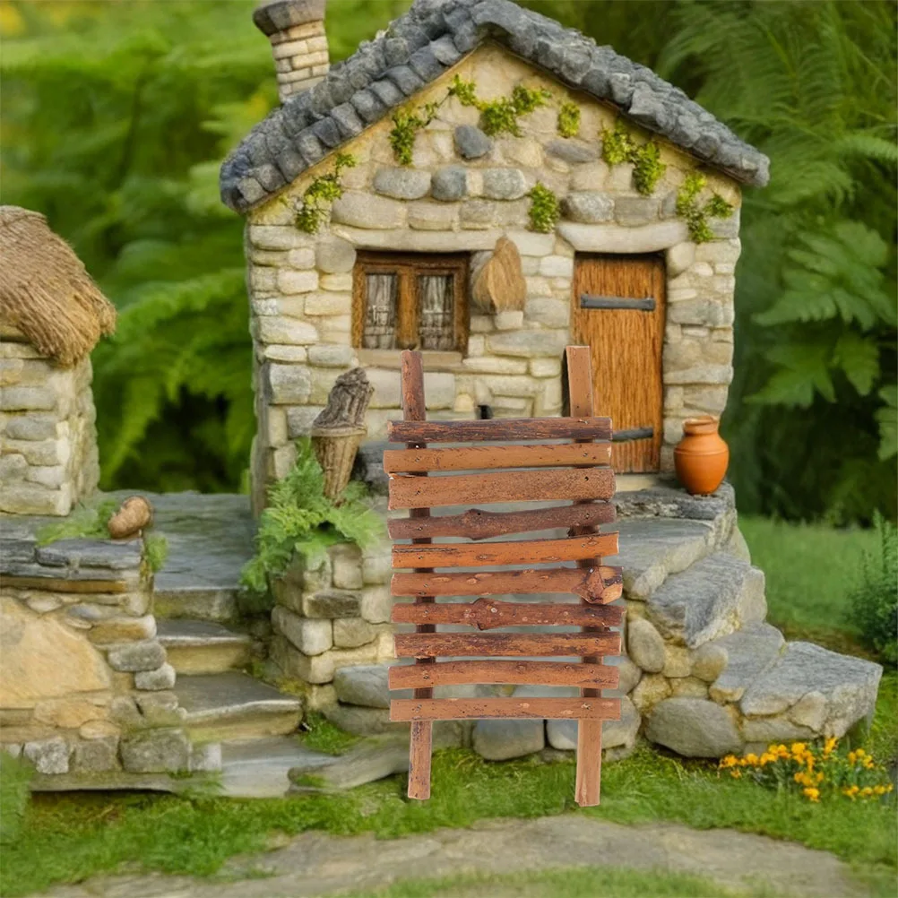 

2pcs Micro Landscape Decorations Miniature Bridges Fairy Garden Figurines For Terrarium Bonsai Rockery Moss Landscaping Ornament