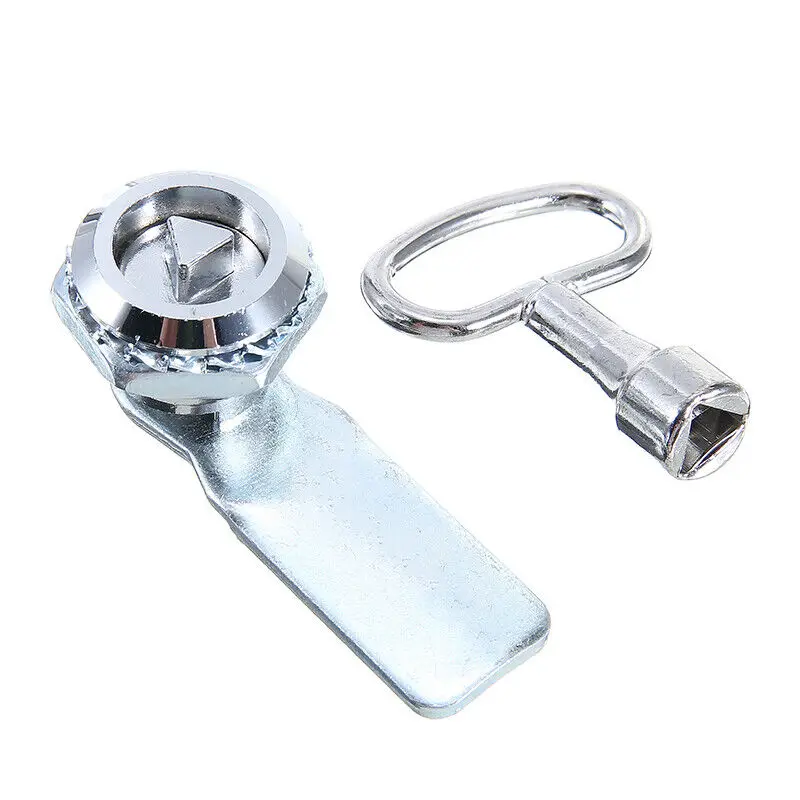 1/3 Sets Gas Meter Cam Lock and Key Gas Electric Meter Door Cabinet Box Latch Locker For Hardware Tool Parts
