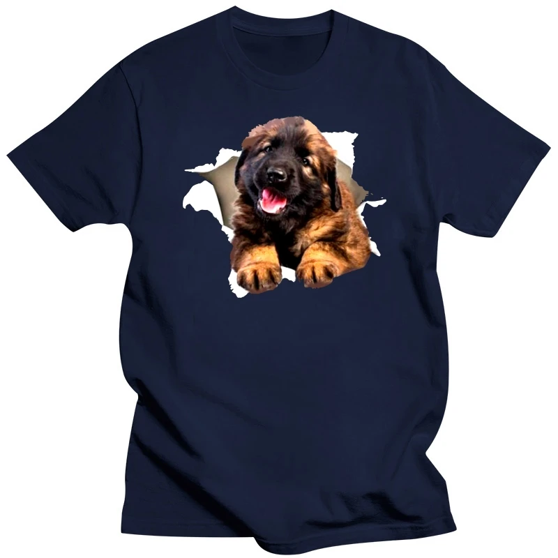 Men T Shirt Leonberger Torn T Shirt Women T-Shirt