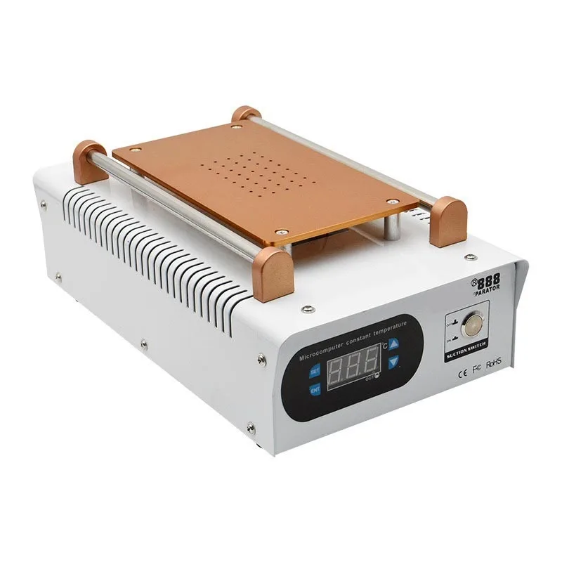 888 Lcd Screen Separator Machine Built-In Vacuum Pump For Iphone Android Flat Screen Disassembly Small Batch Cellphone Refurbish