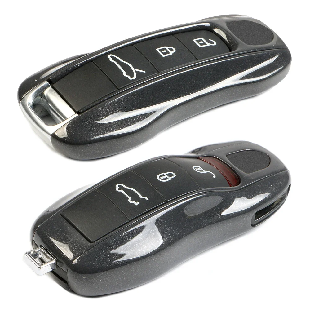 

Car Key Case Cover Fob Shell For Porsche Cayenne Macan Cayman Panamera Carrera Boxster 911 970 981 991 781 971 9YA Aaccessories