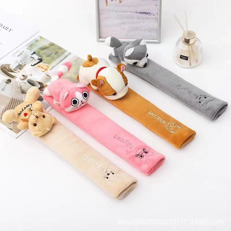 Cute Animal Seat Belt Accessories Car Seat Belt Pads Universal Strap Pad Cushion Cover Car Belt Protector Safety Cover