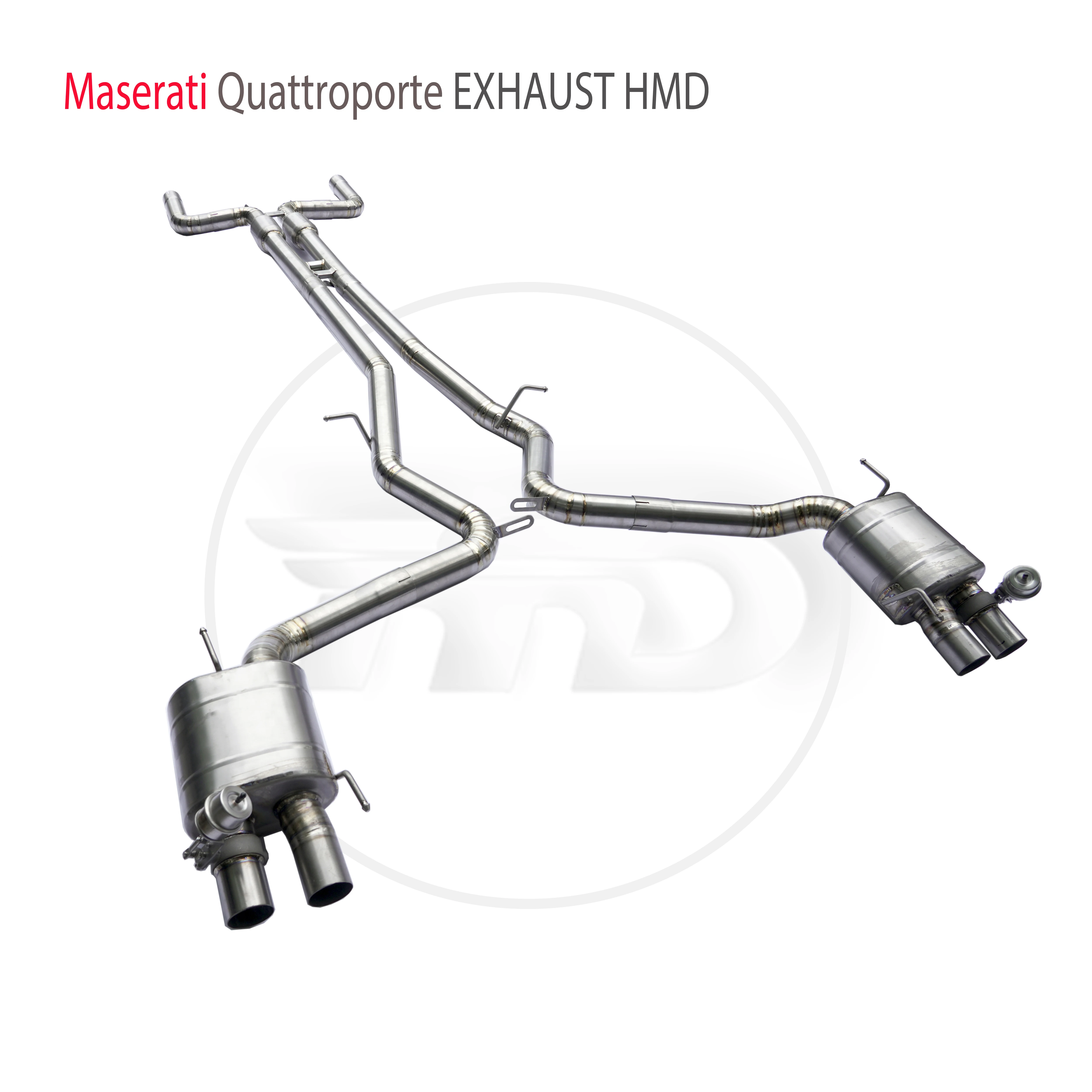 HMD Titanium Alloy Exhaust System Performance Catback is Suitable For  Maserati Quattroporte 3.0T Auto Modify Electronic Valve