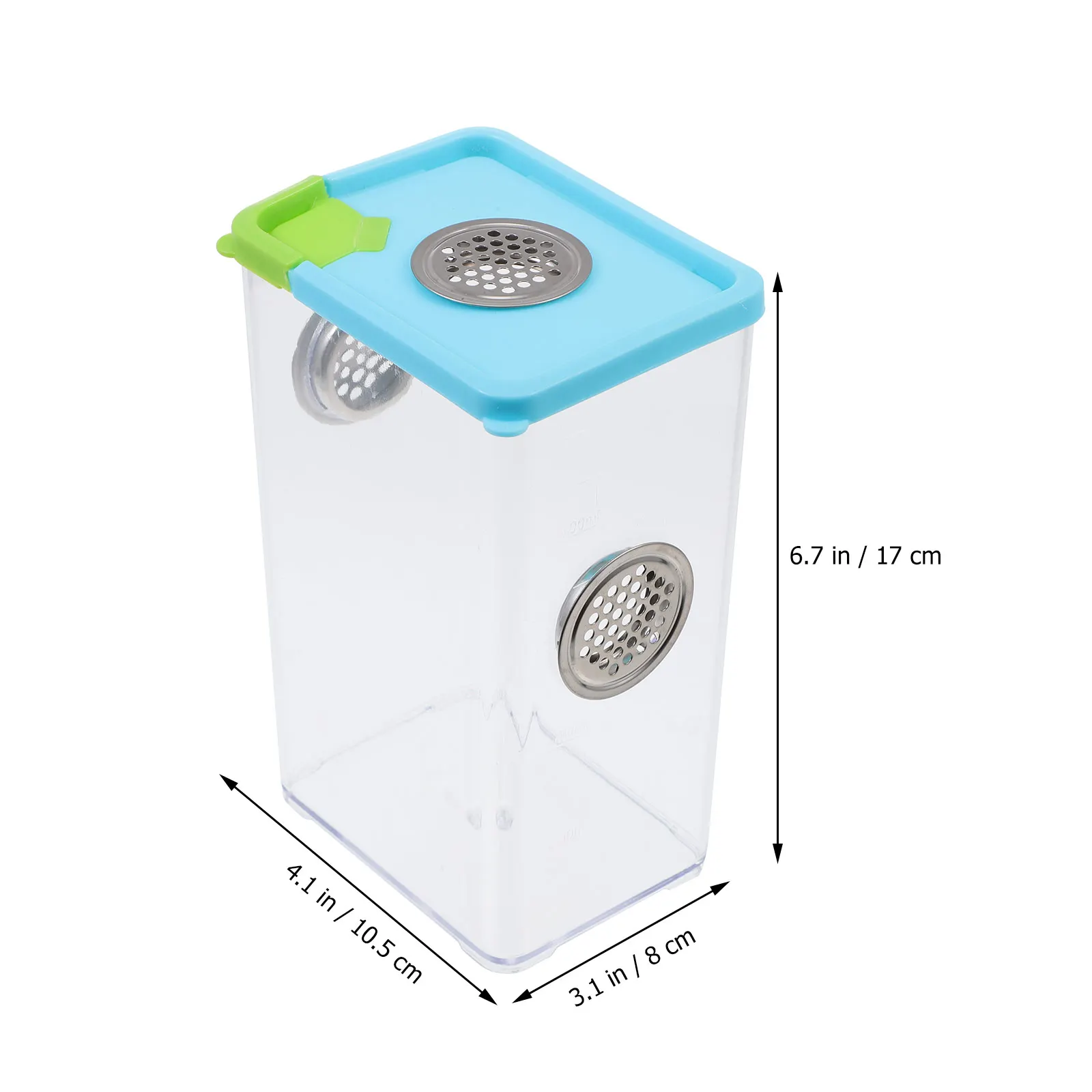 Insect Terrarium Reptile Feeding Box Lightweight Compact Transparent Container for Spiders Lizards Turtles Frogs Snakes Pet Anti - Image 4