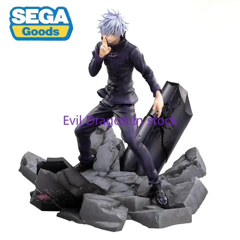 

Подлинный SEGA FZα Jujutsu Kaisen II Satoru Gojo Unlimited Void Ver. Модель из ПВХ, коллекция экшн-статуй, модель в штучной упаковке, игрушки для кукол