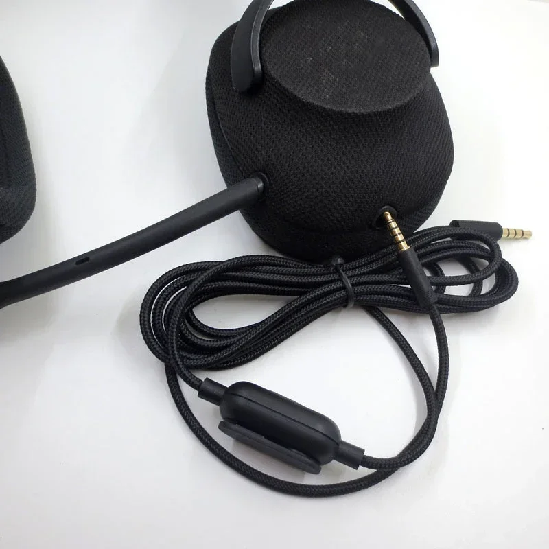 Saluran kabel Audio Headphone portabel untuk Logitech G433/G233/G Pro/G Pro X earphone Headset aksesori kualitas tinggi