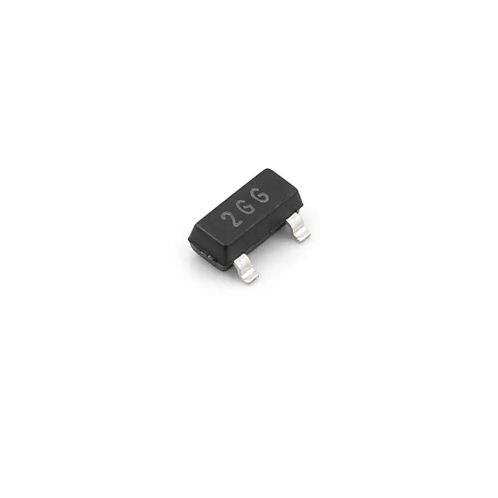 (100 pcs) MMBTA56G-AE3-R SOT-23 (Marking 2GG) - PNP Transistor -80V -500mA 100MHz 350mW MMBTA56G