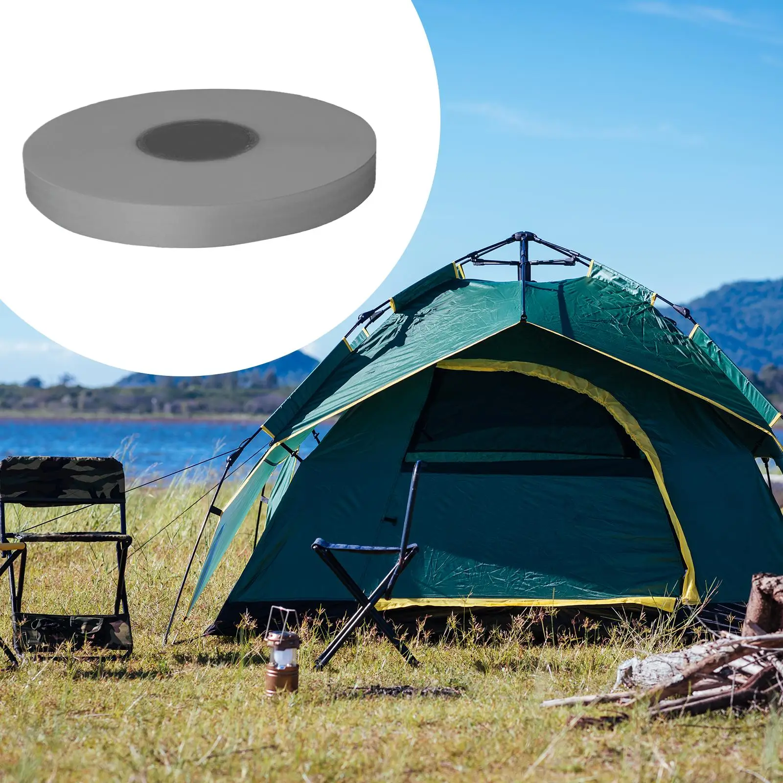 Iron on Seam Sealing Tape PU Waterproof Hot Melt Adhesive for Clothing Repair Tent Awning Outdoor Protective Clothes
