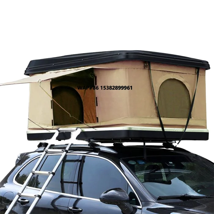 

Automatic Hydraulic Roof Top Tent Four-Season Waterproof Double Layer Outdoor Camping Shelter for Vehicles Easy Setup Car Tent