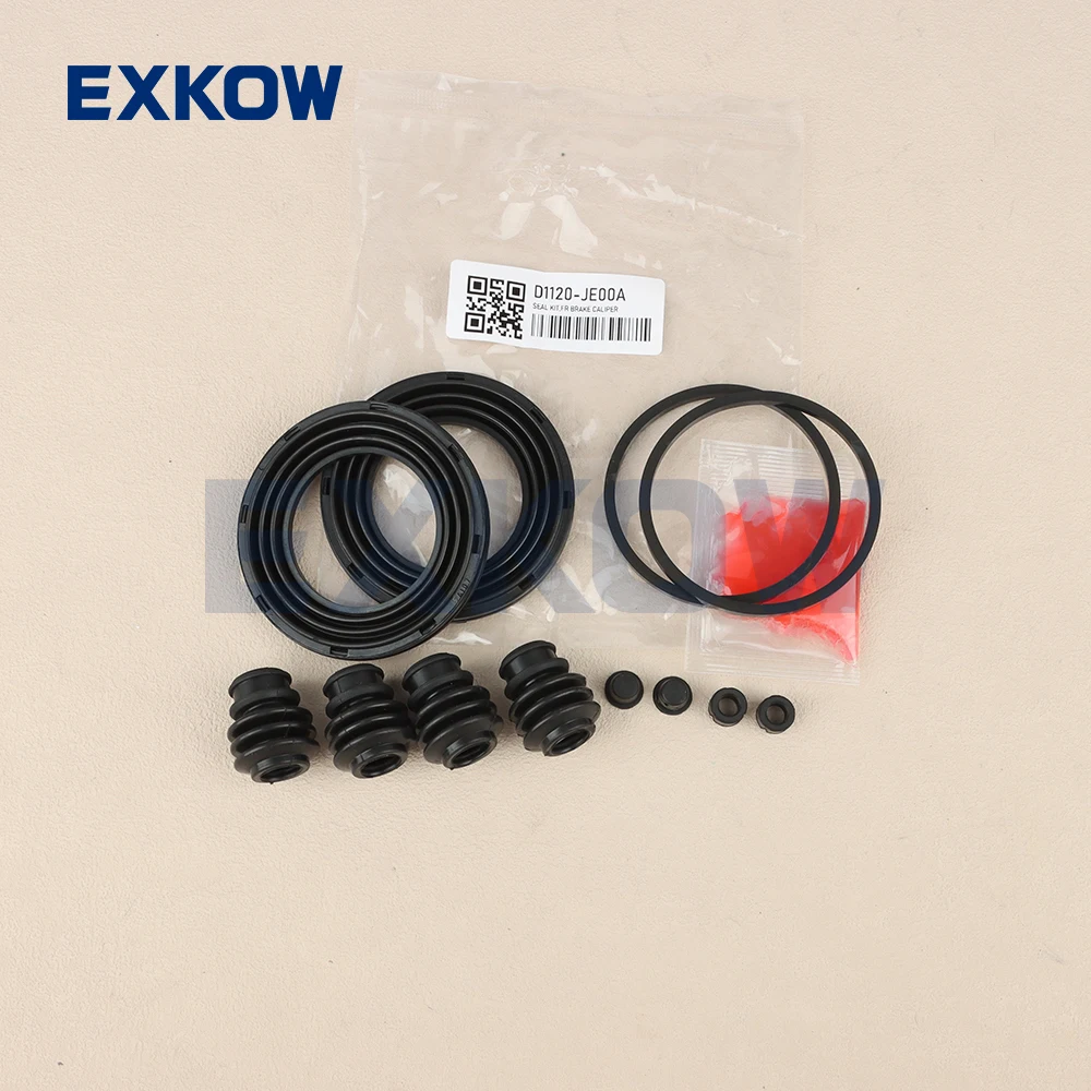 Front Brake Caliper Seal Kit fit for NISSAN X-TRAIL QASHQAI ROGUE D1120-JE00A