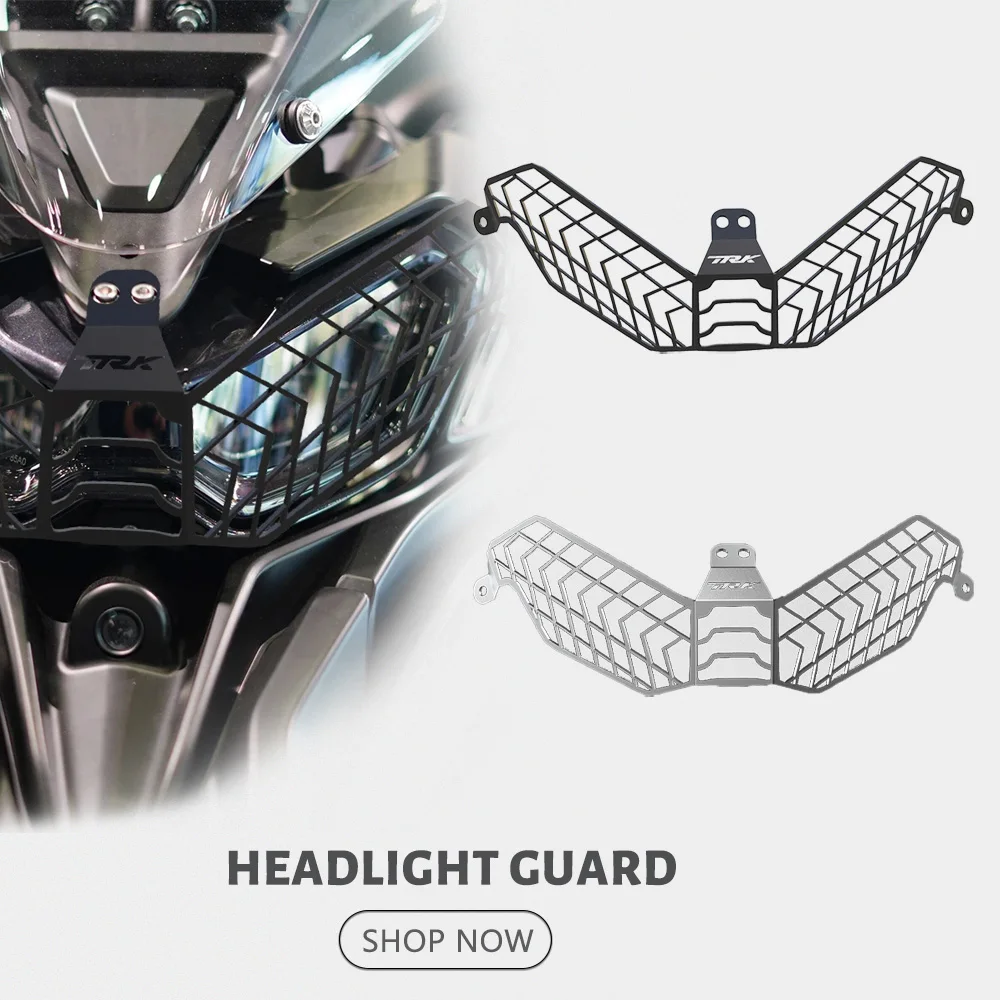 Motorcycle Accessories Headlight Grill Guard Head Light Cover Protection FOR Benelli TRK 702X TRK 702 X TRK702X TRK702 X 2023