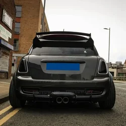 For BMW Mini Cooper 06-13 R56 Ver.2.11/2.12 Type B JCW Style Carbon Fiber FRP Roof Spoiler Rear Wing Exterior Body Kits