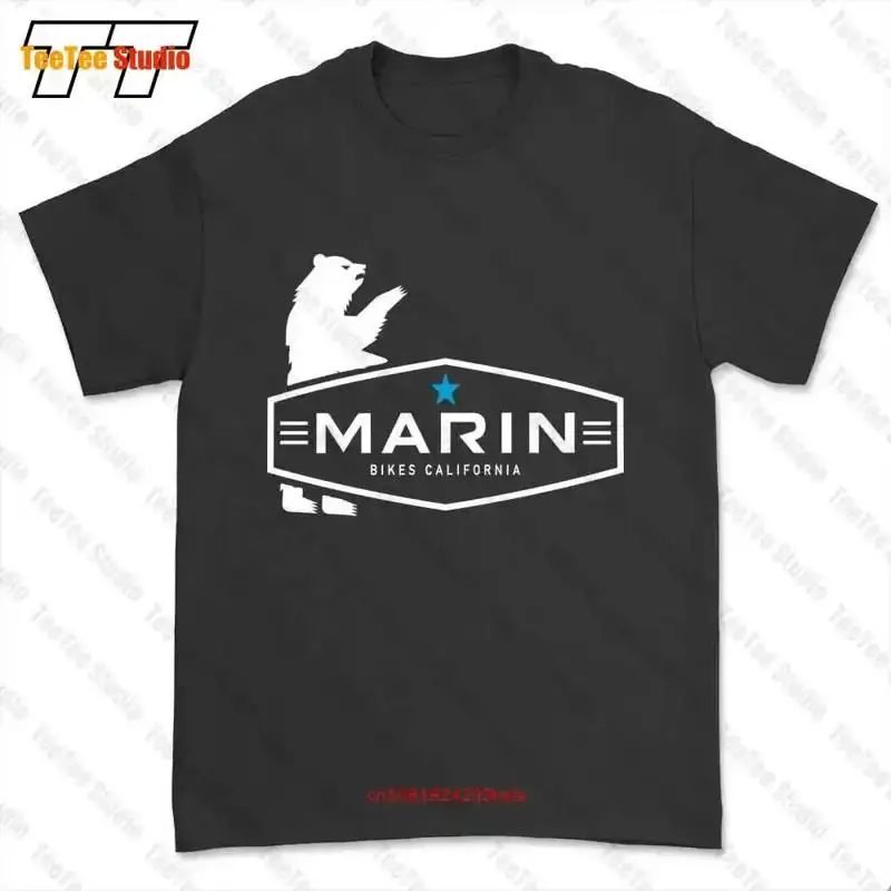 Marin Bikes California Mountain Full Suspension Trail Tshirt Tee UNPS