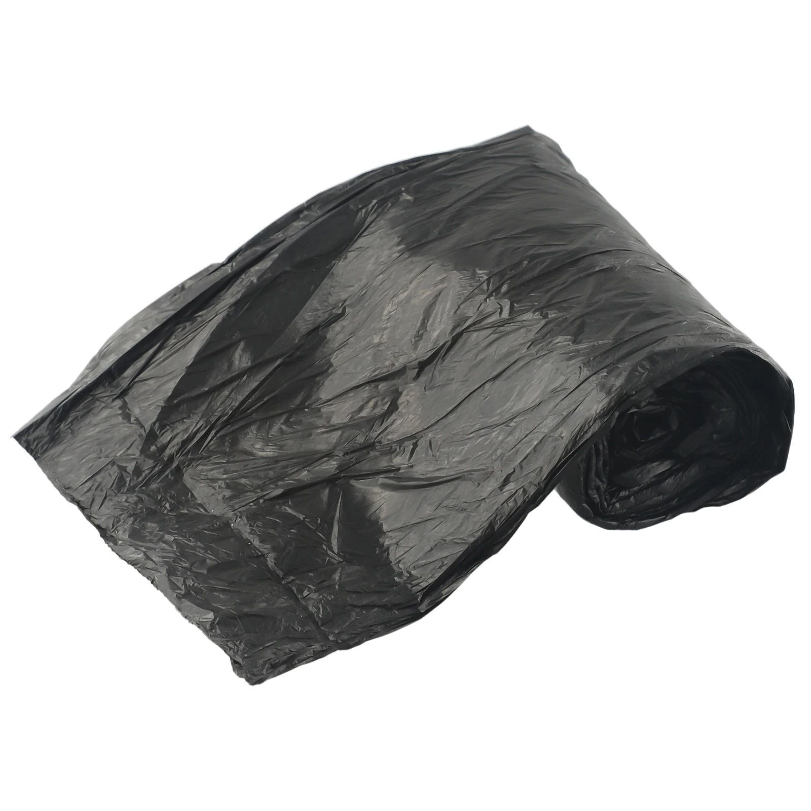 

1 Roll Household Disposable Garbage Bag Thick Kitchen Bathroom Garbage Bag Cleaning Garbage Bag Black Plastic Bag 50x60cm