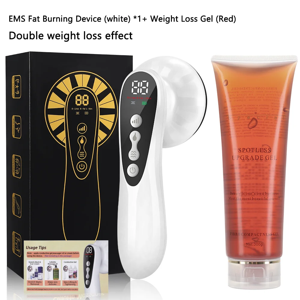 

Electric Vibrating Cellulite Massager Infrared RF Fat Burner Meridian Therapy Body Vibrating Heat Fat Remover Body Sculpting