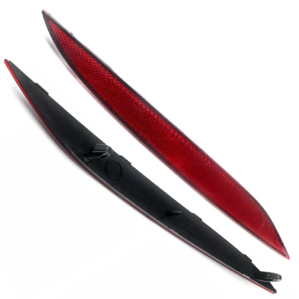 ل تسلا نموذج X 2016-2023 2 قطعة المصد الخلفي عاكسات شرائط اليسار واليمين 1034342-00-C 1034343-00-C 103434200C 103434300C