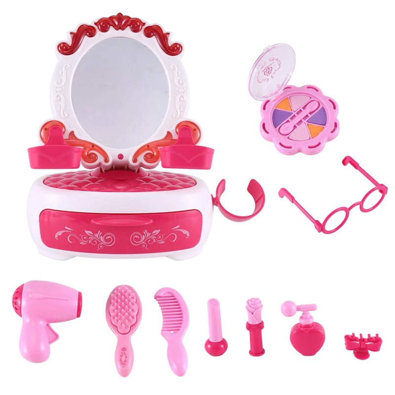 

L81A 2025-Yh218-5Ce Household Simulation Dresser Children's Small Home Appliances Toys Boys And Girls Set Music With Lights