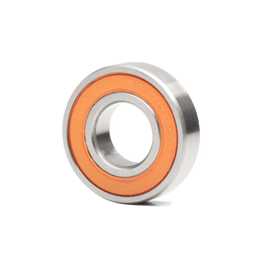 6900RS Bearing ( 10 PCS ) 10*22*6 mm ABEC-7 Hobby Electric RC Car Truck 6900 RS 2RS Ball Bearings 6900-2RS Orange Sealed