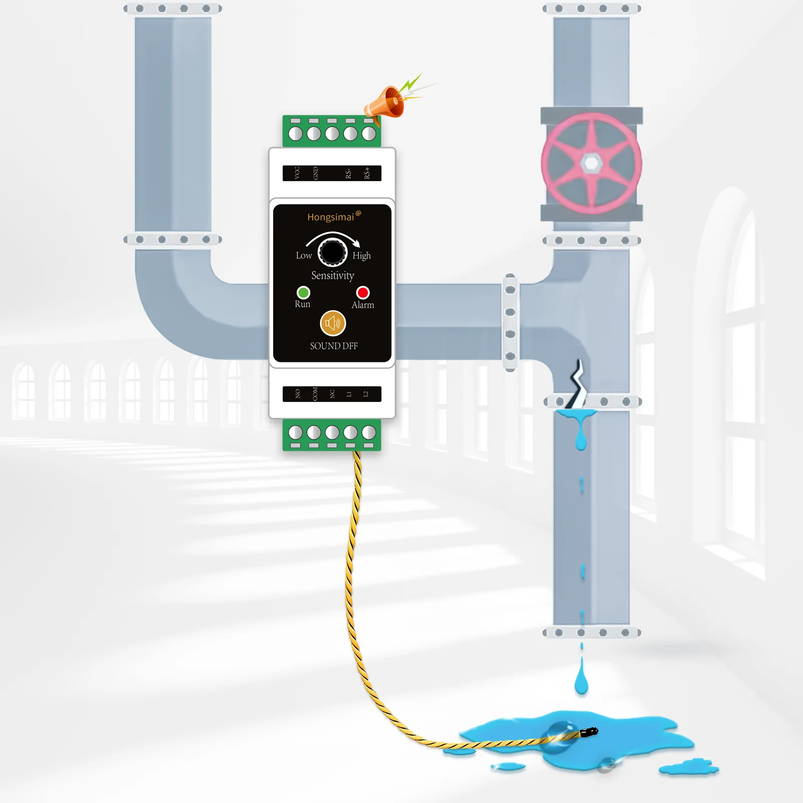 Pipe Water Leakage …