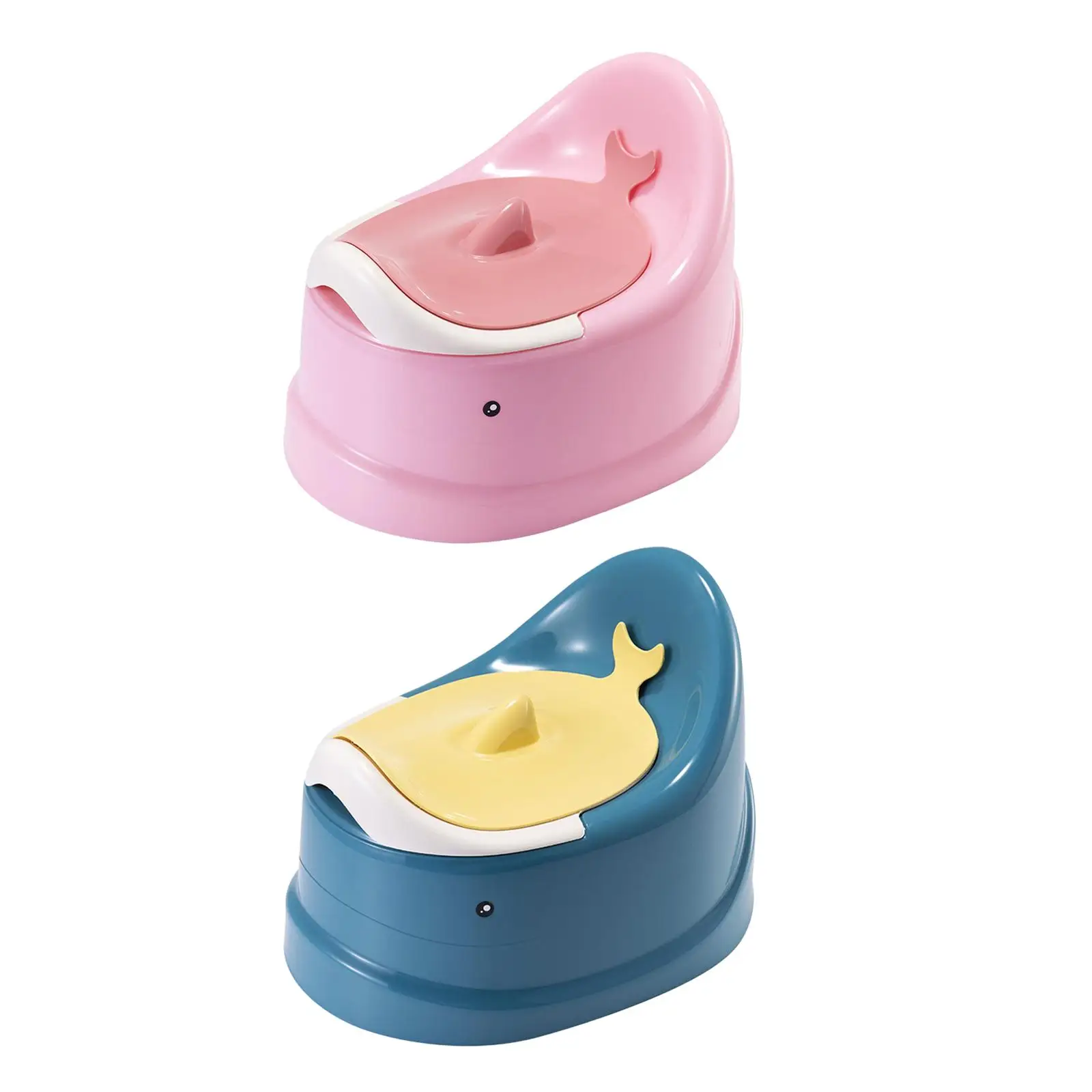 Orinal de entrenamiento para ir al baño, fácil de limpiar, antideslizante, portátil, interior, Adorable para niños pequeños, niñas, niños, orinal para bebé, asiento para orinal para niños