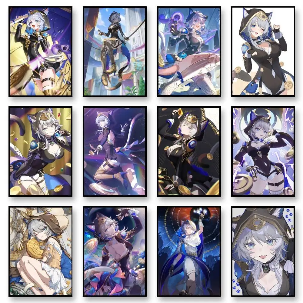 Cipher Honkai Star Rail Poster Wall Art For Study Living Room Decor Unique Home Decoration Picture