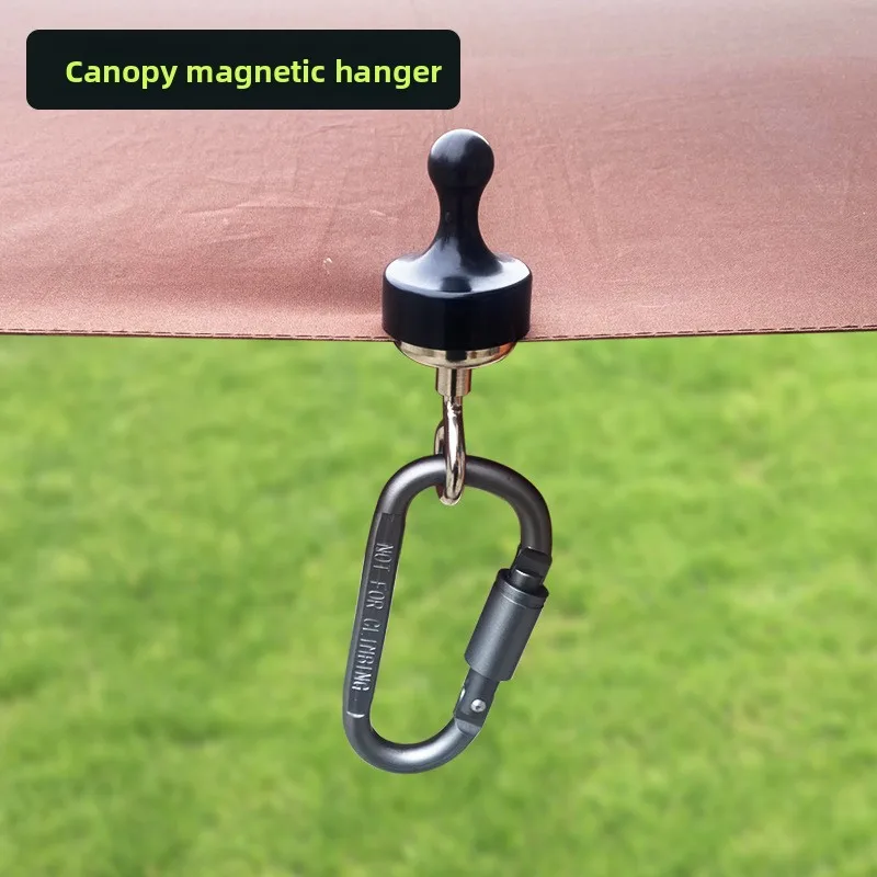 

Campervan D-shaped magnetic hook for tent lamp fixation + suitable for refrigerator