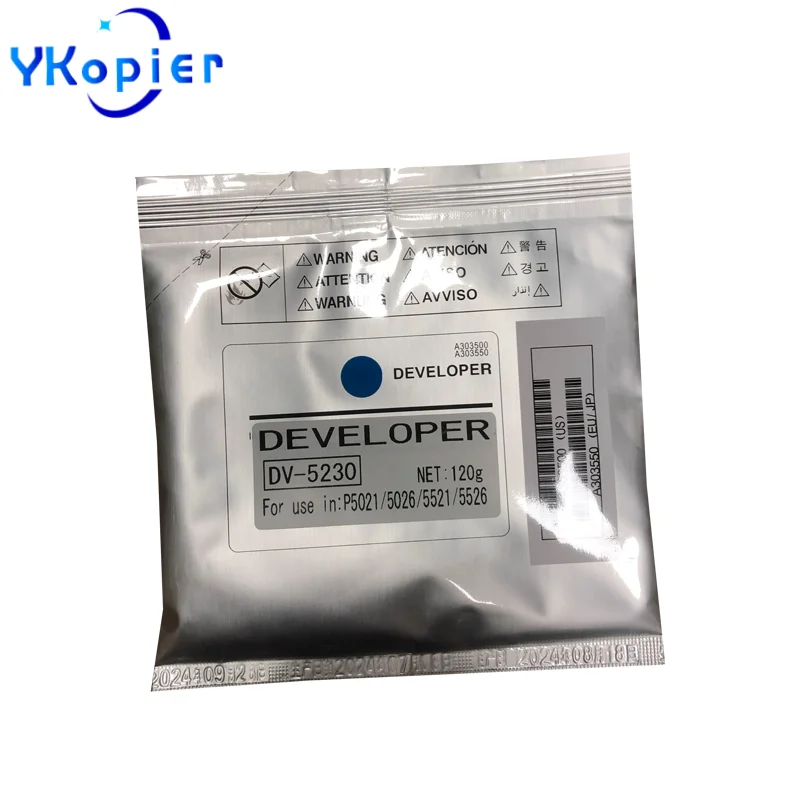 

DV-5230 DV5230 Developer For Kyocera P5018 M5021 5221 5026 PA2100 Highly Stable Developer Powder 120G CMYK