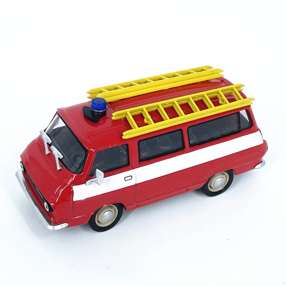 Diecast escala 1:43 checoslováquia 1981 motor de bombeiros liga modelo de carro brinquedo colecionável presente lembrança exibição ornamento