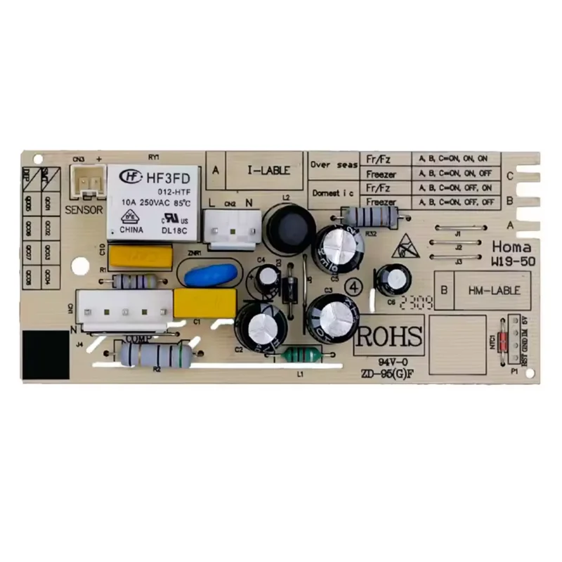 

New For Homa Refrigerator Control Board W19-50AC Circuit PCB W19-50 Fridge Motehrboard Freezer Parts