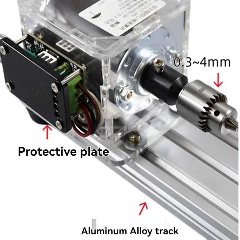 Upgrade Hollow shaft floating bed floating grinder manual mini DIY grinding and coloring machine speed adjustment silent high pr