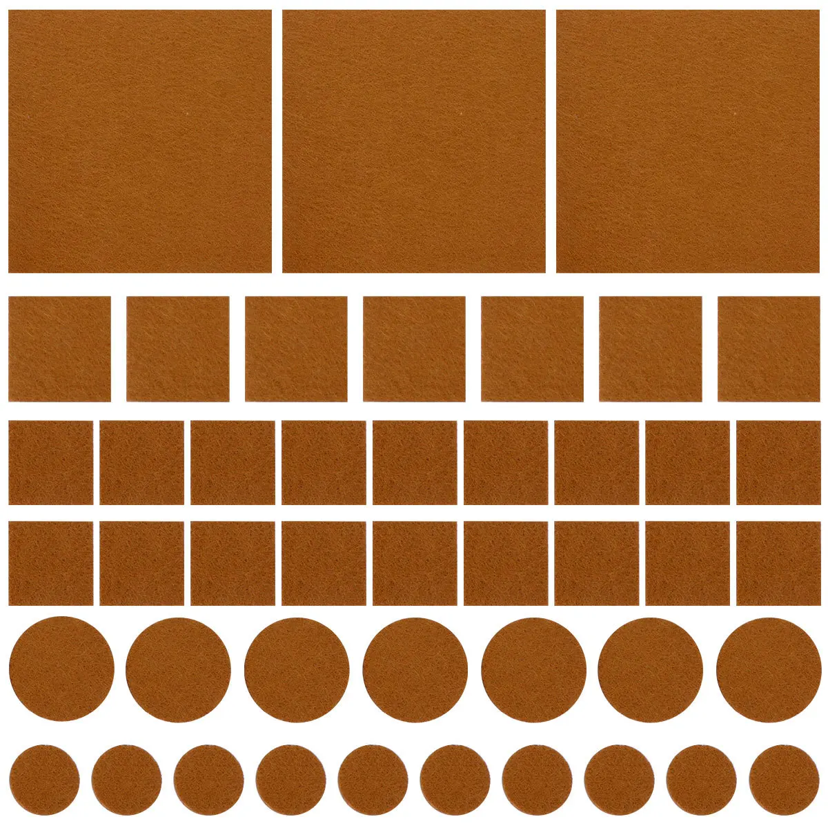 

130pcs 3Mm Thick Felt Furniture Pads Non-Slip Self-Adhesive Protectors For Chair Table Legs Floor Pad Furniture Leg Chair