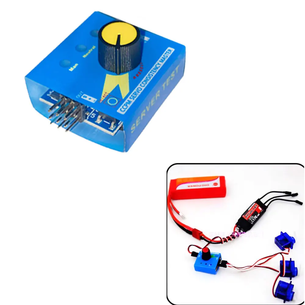 3CH Digital Servo Tester CCPM Meter 4.8V-6V for RC Models