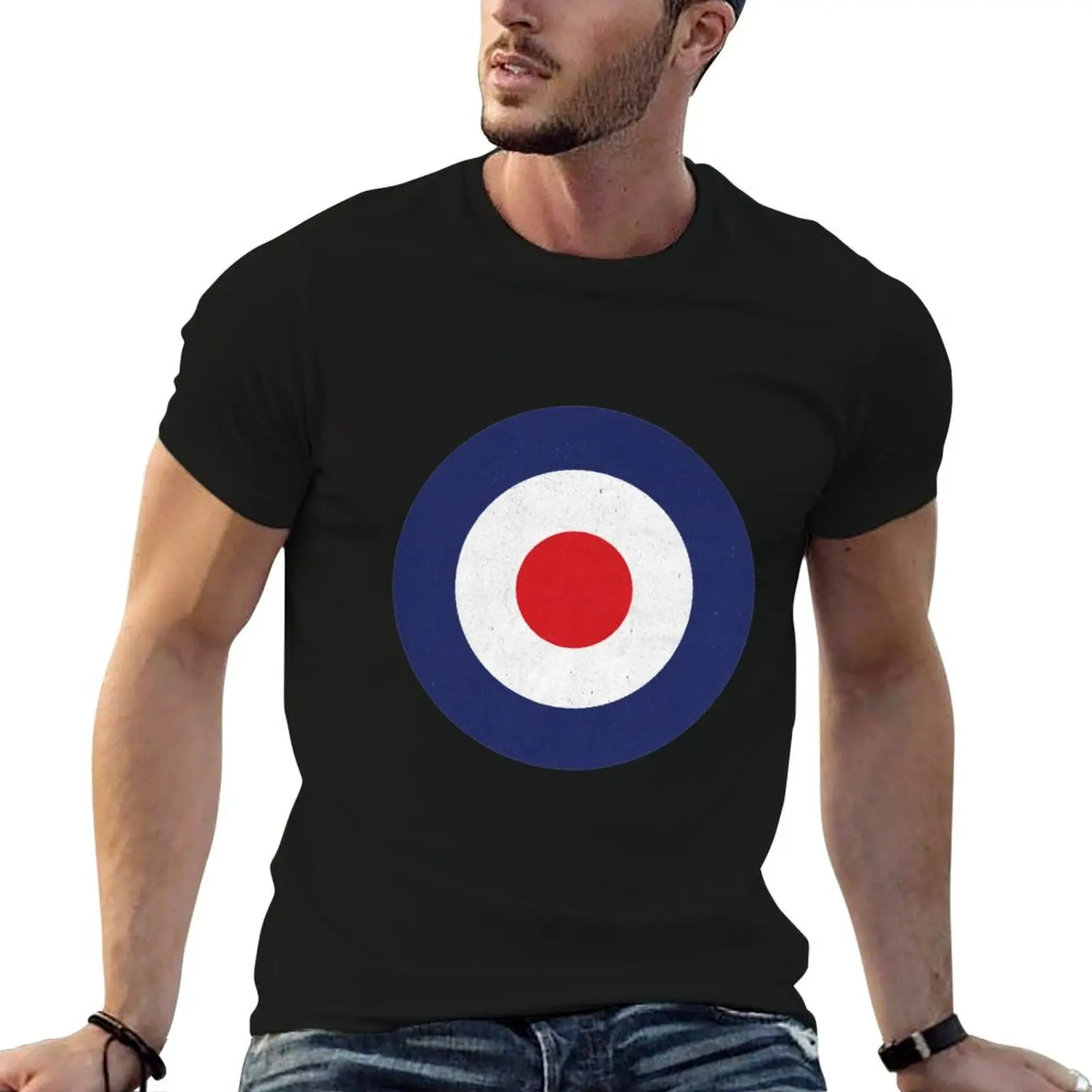 Mod 60s Pop Art Target T-Shirt Halloween Casual T-Shirt