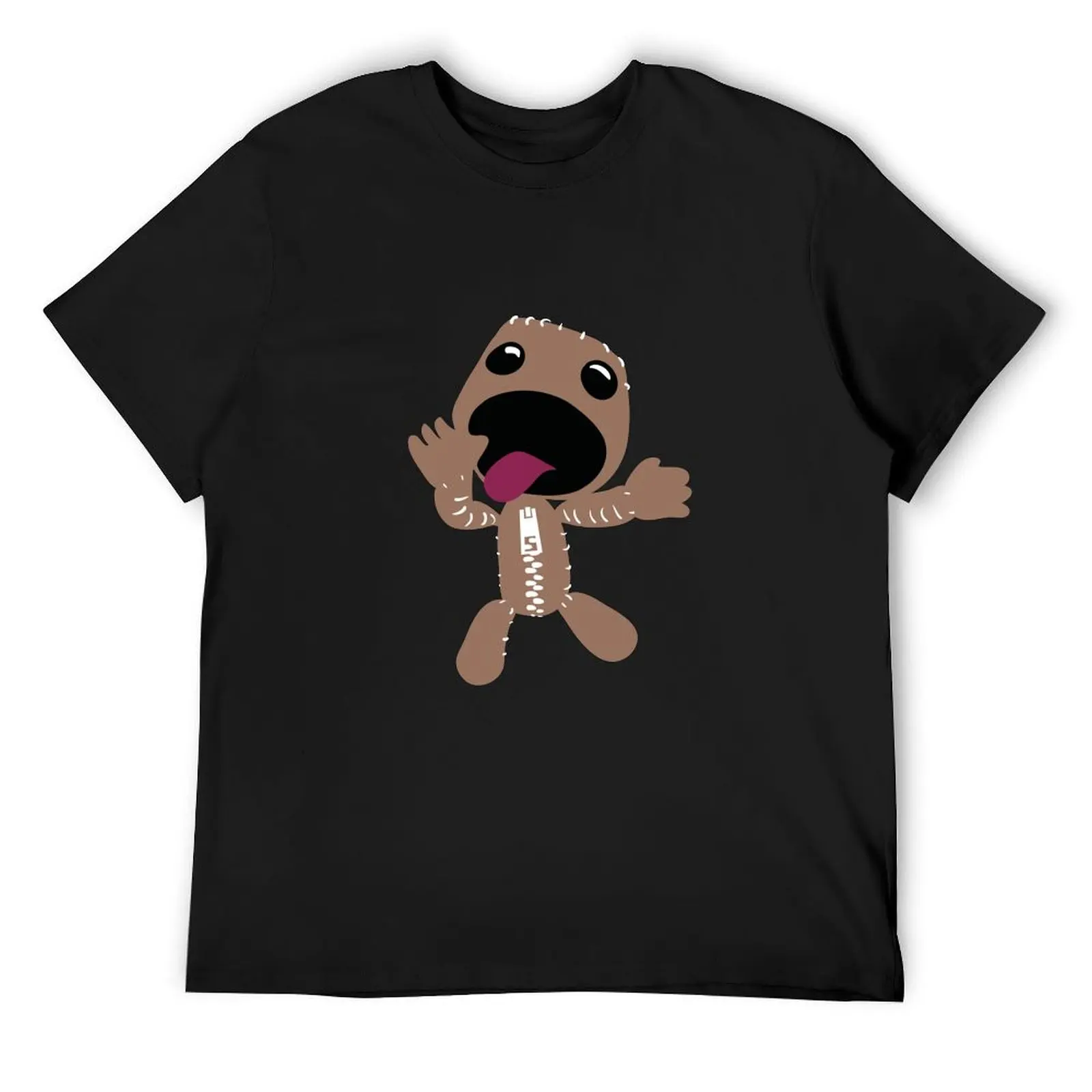 Little Big Planet Sackboy T-Shirt plus size clothes shirts graphic tee man clothes anime figures men t shirts