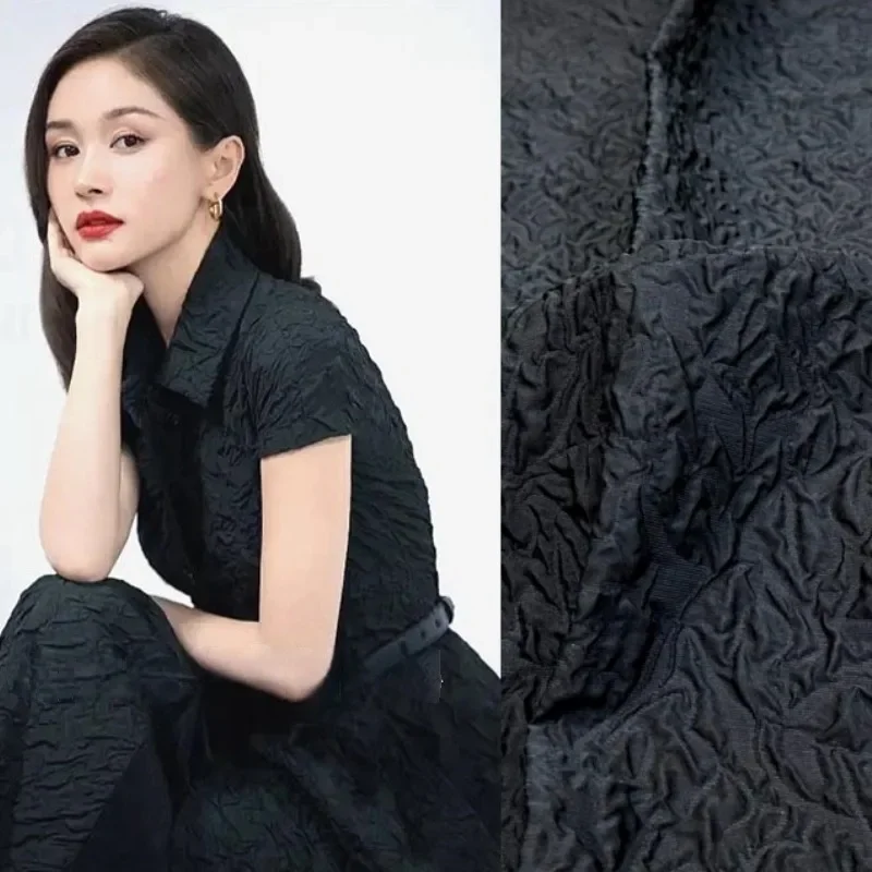 

Окрашенная в пряжу жаккардовая ткань на весну и лето, тонкая одежда, платье, модные ткани, материал для шитья одежды, модная ткань на метр