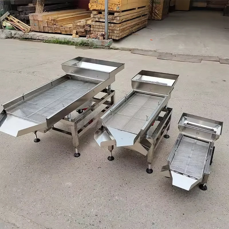 

Linear Model Vibration Sorting Machine Grain Screening Machine Grain Screening Linear Vibration Equipment