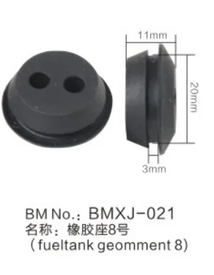 Imagem -04 - Tanque de Combustível Mangueira Linha Tubo de Borracha Rolha Óleo Plug Grommet para Artesão Strimmer Aparador Grama Escova Cortador Sopradores Peças