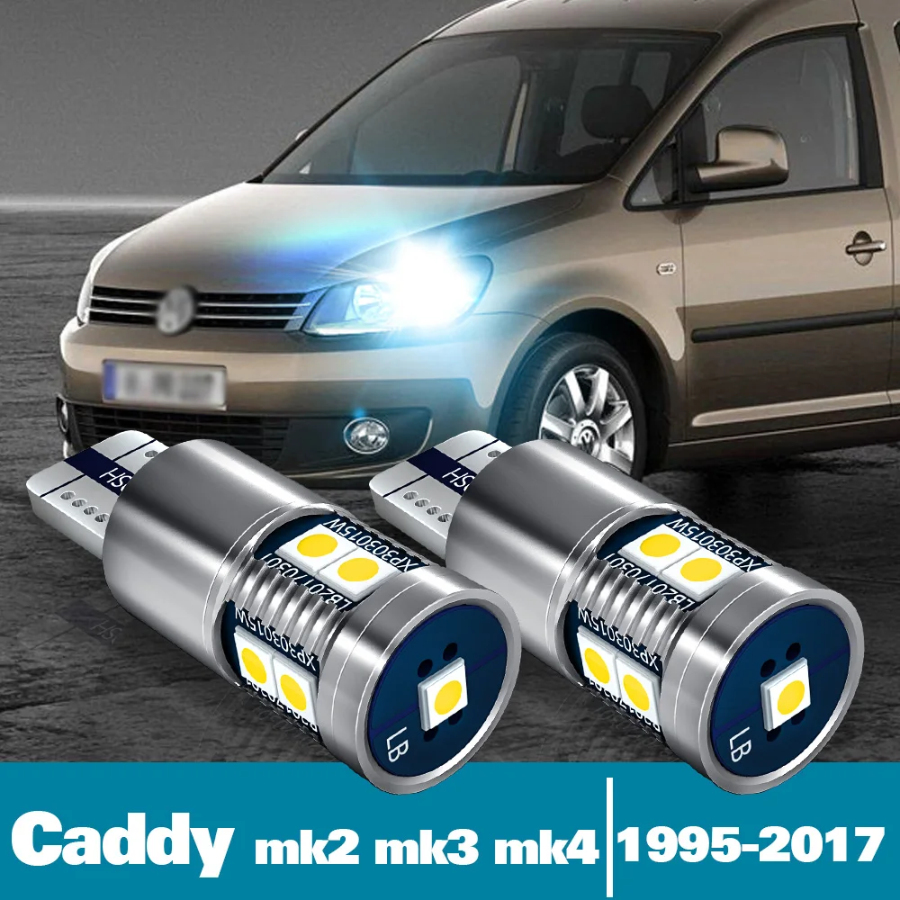 

2pcs LED Parking Light For VW Volkswagen Caddy mk2 mk3 mk4 Accessories 1995-2017 2008 2009 2010 2011 2012 2013 2014 2015 2016